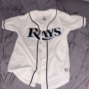 RAYS jersey button down